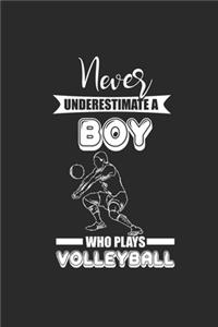 Never Underestimate A Boy Who Plays Volleyball