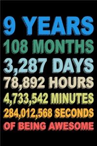 9 Years Of Being Awesome