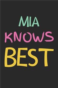 Mia Knows Best