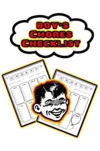 Boy's Chores Checklist