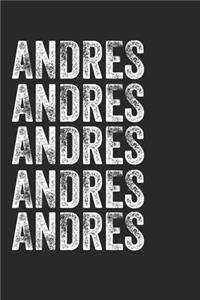 Name ANDRES Journal Customized Gift For ANDRES A beautiful personalized