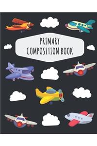 Airplane Primary Composition Book