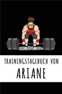 Trainingstagebuch von Ariane