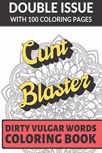 Cunt Blaster Dirty Vulgar Words Coloring Book