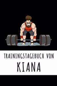 Trainingstagebuch von Kiana