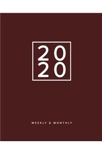 2020 Weekly & Monthly