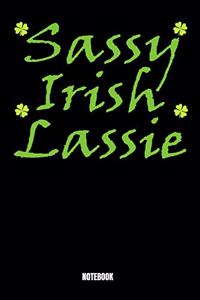 Sassy Irish Lassie Notebook