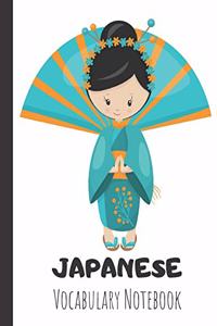 Japanese Vocabulary Notebook