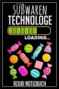 Süßwaren Technologe Loading... Azubi Notizbuch