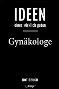Notizbuch für Gynäkologen / Gynäkologe / Gynäkologin