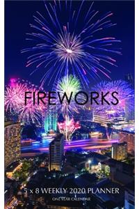 Fireworks 5 x 8 Weekly 2020 Planner