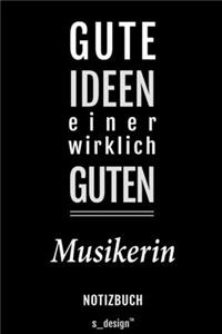 Notizbuch für Musiker / Musikerin