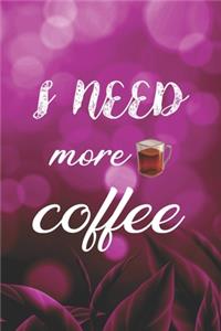 I Need More Coffee