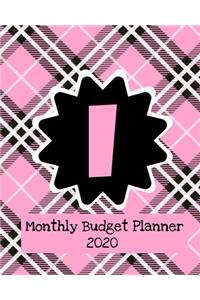 Monthly Budget Planner 2020