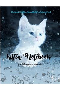 Notebook for kids age 2-6 years old