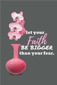 Let Your Faith Be Bigger Than Your Fear
