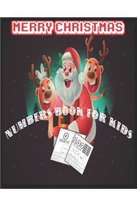 merry christmas numbers book for