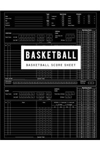 Basketball Score Sheet
