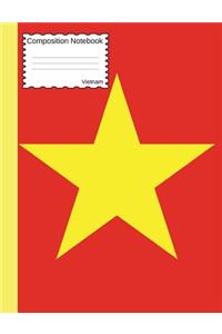 Vietnam Composition Notebook