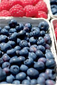 Yummy Rasberriers and Blueberries journal