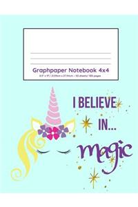 Graphpaper Notebook 4x4