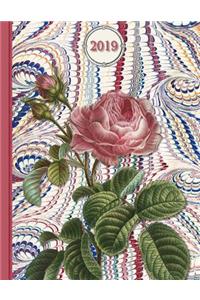 2019 Planner; Rose Marbled