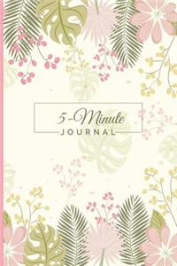 5-Minute Journal: 150 Days of Daily Gratitude & Affirmation, Self-Help Productivity Planner Notebook With Quotes To Ponder For Adults And Teens