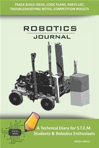 Robotics Journal - A Technical Diary for Stem Students & Robotics Enthusiasts