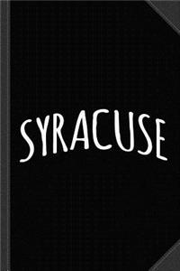Cute Syracuse Journal Notebook