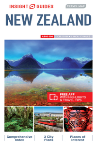 Insight Guides Travel Map of New Zealand, New Zealand Travel Guide