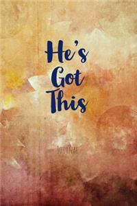 He's Got This Journal