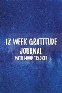 12 Week Gratitude Journal with Mood Tracker