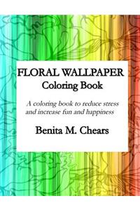 Floral Wallpaper Coloring Book