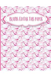 Blank Guitar Tab Paper