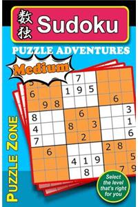 Sudoku Puzzle Adventures - MEDIUM