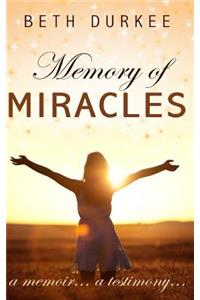 Memory of Miracles, large print edition
