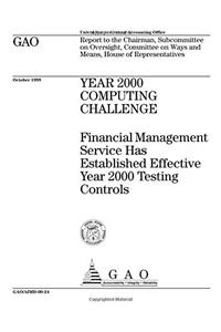 Year 2000 Computing Challenge: Financial Management Service Has Established Effective Year 2000 Testing Controls