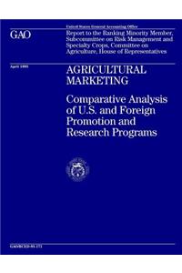 Agricultural Marketing: Comparative Analysis of U.S. and Foreign Promotion and Research Programs: Comparative Analysis of U.S. and Foreign Promotion and Research Programs