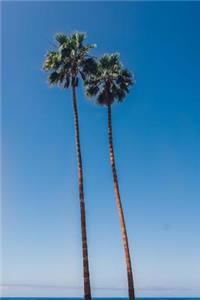 Pair of Palm Trees by the Beach