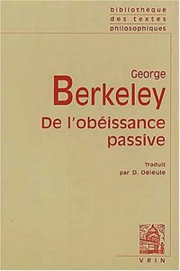 George Berkeley: de l'Obeissance Passive