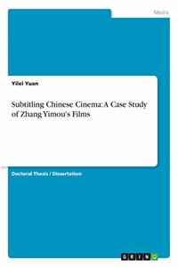 Subtitling Chinese Cinema