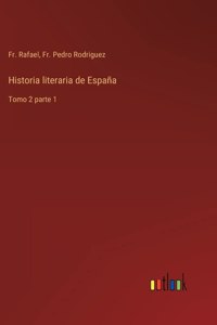 Historia literaria de España