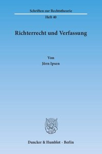 Richterrecht Und Verfassung