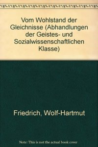 Vom Wohlstand Der Gleichnisse
