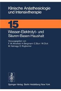 Wasser-Elektrolyt- Und Säuren-Basen-Haushalt