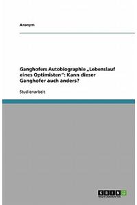 Ganghofers Autobiographie 
