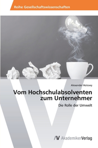 Vom Hochschulabsolventen zum Unternehmer
