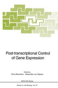 Post-Transcriptional Control of Gene Expression