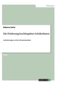 Förderung hochbegabter SchülerInnen