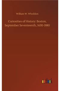 Curiosities of History